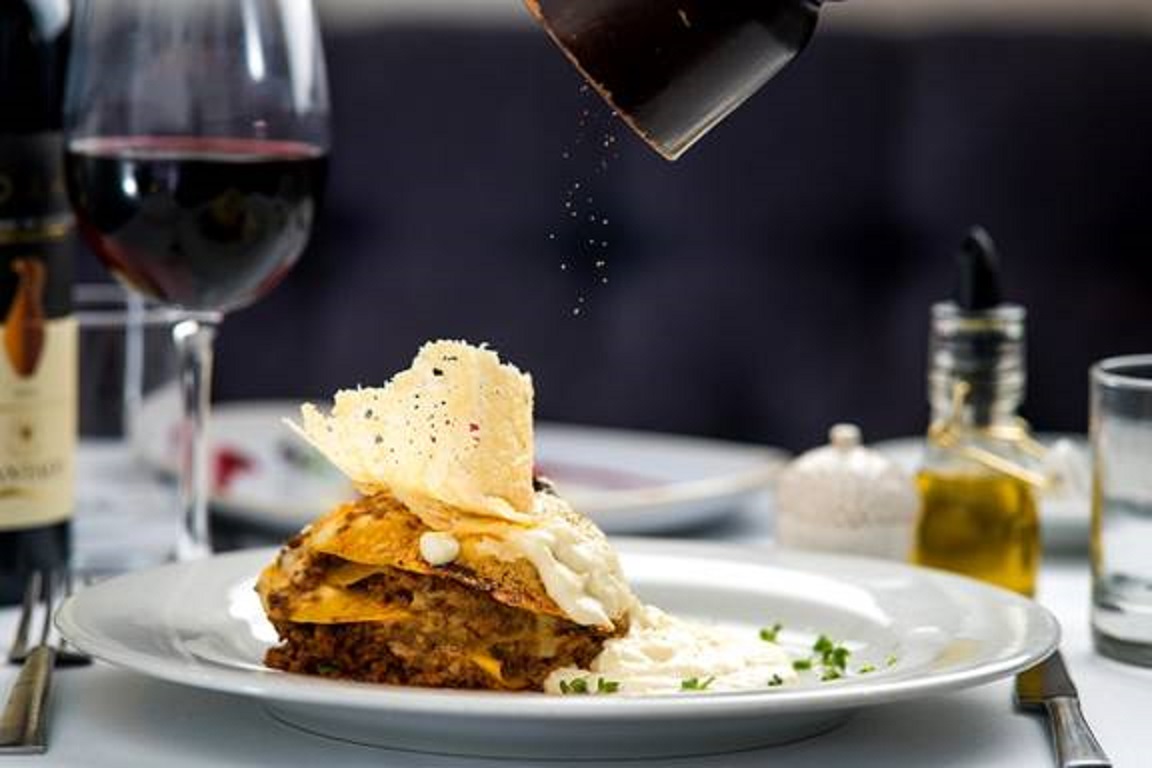 Dish of Guy Savoy French haute cuisine