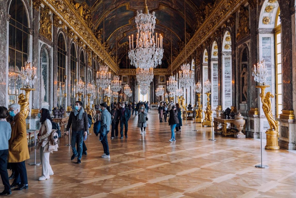 Inside Chateau de Versailles