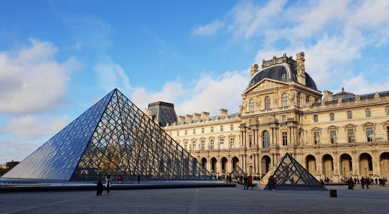 The Louvre pyramid