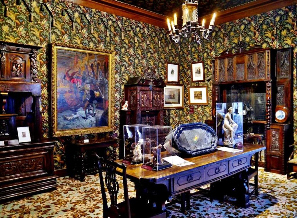Inside Victor Hugo house in Paris